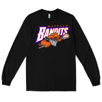 Black the lacrosse buffalo bandits Long Sleeve Tee - ArtChic