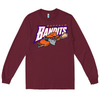 Burgundy the lacrosse buffalo bandits Long Sleeve Tee - ArtChic