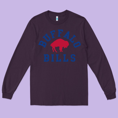 Vintage Distressed Bill Long Sleeve Tee Designed By Artchic