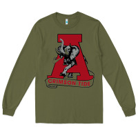 Army Green alabama roll tide Long Sleeve Tee - ArtChic