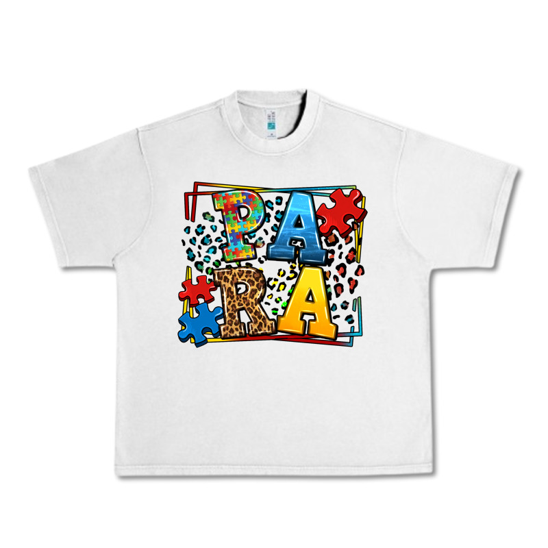 Autism Leopard Frame Para Urban Heavy Tee by LillyAllenDesigns | Teevron