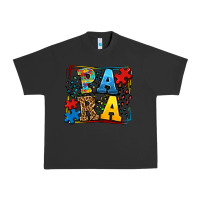 Pigment Black autism leopard frame para Urban Heavy Tee - LillyAllenDesigns