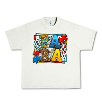 Pistachio autism leopard frame para Urban Heavy Tee - LillyAllenDesigns