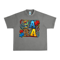 Tornado autism leopard frame para Urban Heavy Tee - LillyAllenDesigns