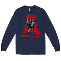 Navy alabama roll tide Long Sleeve Tee - ArtChic