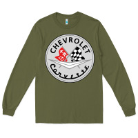 Army Green #corvette Long Sleeve Tee - ArtChic