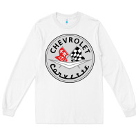White #corvette Long Sleeve Tee - ArtChic
