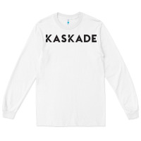 White kaskade Long Sleeve Tee - ArtChic