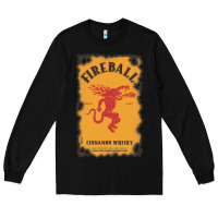 Black fireball cinnamon whisky Long Sleeve Tee - ArtChic