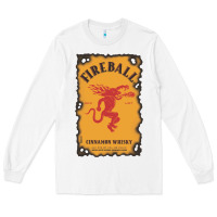 White fireball cinnamon whisky Long Sleeve Tee - ArtChic