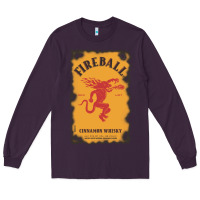 Plum fireball cinnamon whisky Long Sleeve Tee - ArtChic