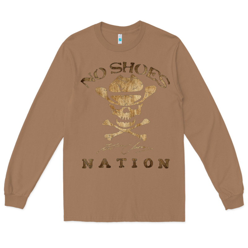 Shoes Nation No Shoes Nation No Shoes Nation No Shoes Nation Long Sleeve Tee by ArtChic | Teevron