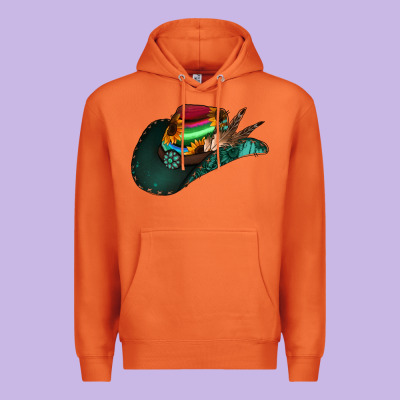 Aztec Sunflower Cowboy Hat Premium Hoodie Designed By Jasminsmagicworld