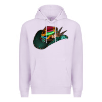 Lilac aztec sunflower cowboy hat Premium Hoodie - Jasminsmagicworld