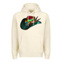 Sandshell aztec sunflower cowboy hat Premium Hoodie - Jasminsmagicworld