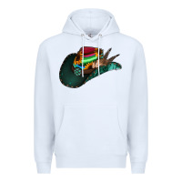 White aztec sunflower cowboy hat Premium Hoodie - Jasminsmagicworld