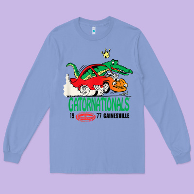 Nhra 1977 Gatornationals T Shirt T Shirt Long Sleeve Tee Designed By Artchic
