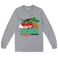 Heather Grey nhra 1977 gatornationals t shirt t shirt Long Sleeve Tee - ArtChic