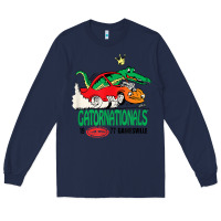 Navy nhra 1977 gatornationals t shirt t shirt Long Sleeve Tee - ArtChic