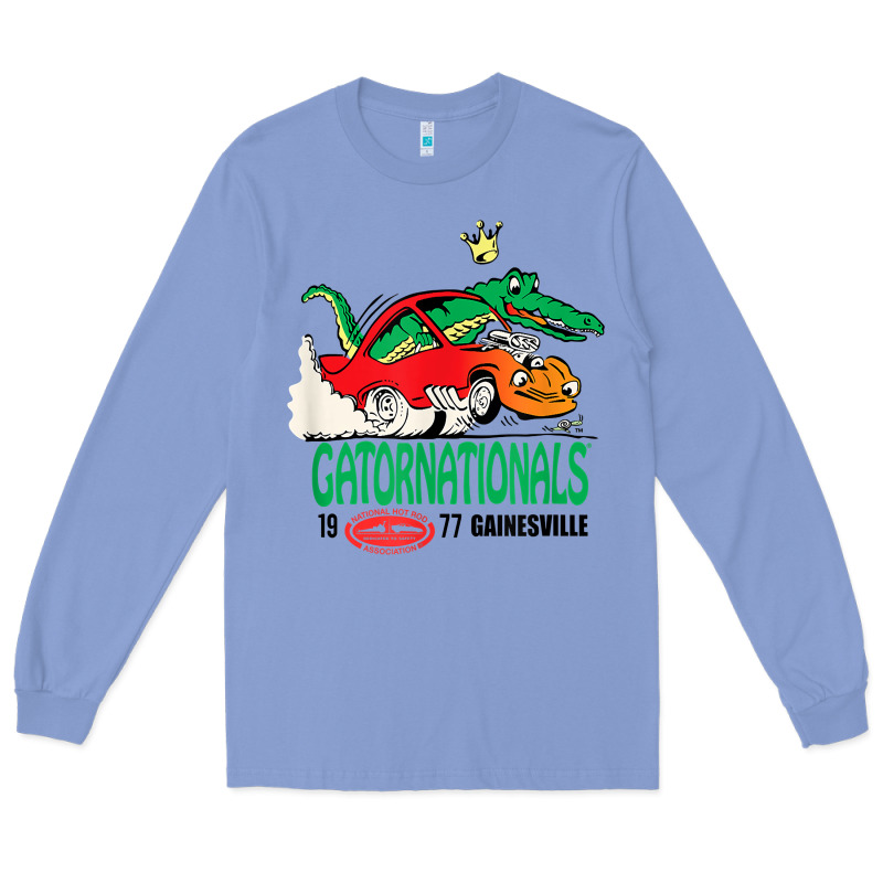 Nhra 1977 Gatornationals T Shirt T Shirt Long Sleeve Tee by ArtChic | Teevron