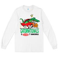 White nhra 1977 gatornationals t shirt t shirt Long Sleeve Tee - ArtChic