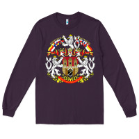 Plum praha prague czech republic coat of arms ex czechoslovakia t shirt Long Sleeve Tee - ArtChic