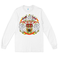 White praha prague czech republic coat of arms ex czechoslovakia t shirt Long Sleeve Tee - ArtChic