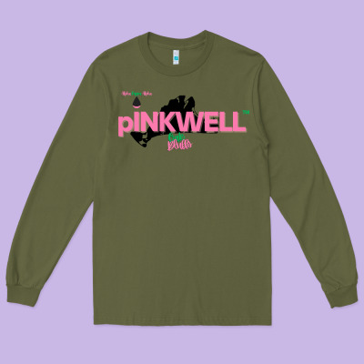 Pinkwell Tm For Sorors Boston Akas Beach Party Martha's Vineyard Long Sleeve Tee Designed By Artchic