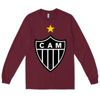 Burgundy the-atlético-mineiro-merch Long Sleeve Tee - ArtChic