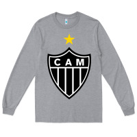 Heather Grey the-atlético-mineiro-merch Long Sleeve Tee - ArtChic