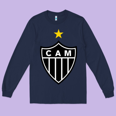 The-atlético-mineiro-merch Long Sleeve Tee Designed By Artchic