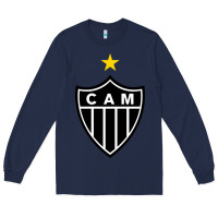 Navy the-atlético-mineiro-merch Long Sleeve Tee - ArtChic