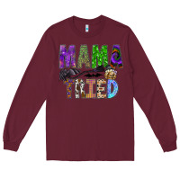 Burgundy mama tried Long Sleeve Tee - SublimationCraftShop