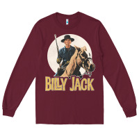 Burgundy Billy Jack, the Billy Jack, Billy Jack art, Billy Jack vintage, Billy  Long Sleeve Tee - ArtChic