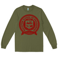 Army Green macgyver school of engineering Long Sleeve Tee - ArtChic