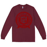 Burgundy macgyver school of engineering Long Sleeve Tee - ArtChic