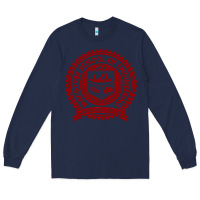Navy macgyver school of engineering Long Sleeve Tee - ArtChic