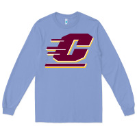 Colony Blue The central michigan of chippewas Long Sleeve Tee - ArtChic