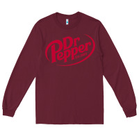 Burgundy Dr.pepper 1885 Long Sleeve Tee - ArtChic