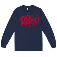 Navy Dr.pepper 1885 Long Sleeve Tee - ArtChic