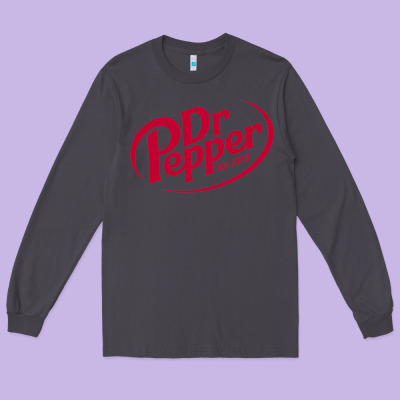 Dr.pepper 1885 Long Sleeve Tee Designed By Artchic