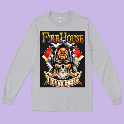 Firehouse Rock Love Long Sleeve Tee Designed By Artchic