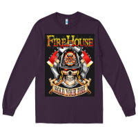 Plum firehouse rock love Long Sleeve Tee - ArtChic