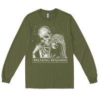 Army Green breaking benjamin 3 Long Sleeve Tee - ArtChic