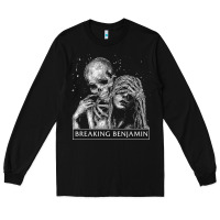Black breaking benjamin 3 Long Sleeve Tee - ArtChic