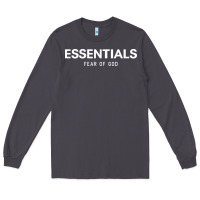 Smoke fear of god essentials Long Sleeve Tee - ArtChic
