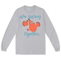 Moon Dust just keep swimming 25 Long Sleeve Tee - ArtChic