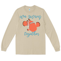 Mushroom just keep swimming 25 Long Sleeve Tee - ArtChic