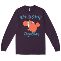Plum just keep swimming 25 Long Sleeve Tee - ArtChic