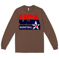 Chestnut usa basketball Long Sleeve Tee - ArtChic